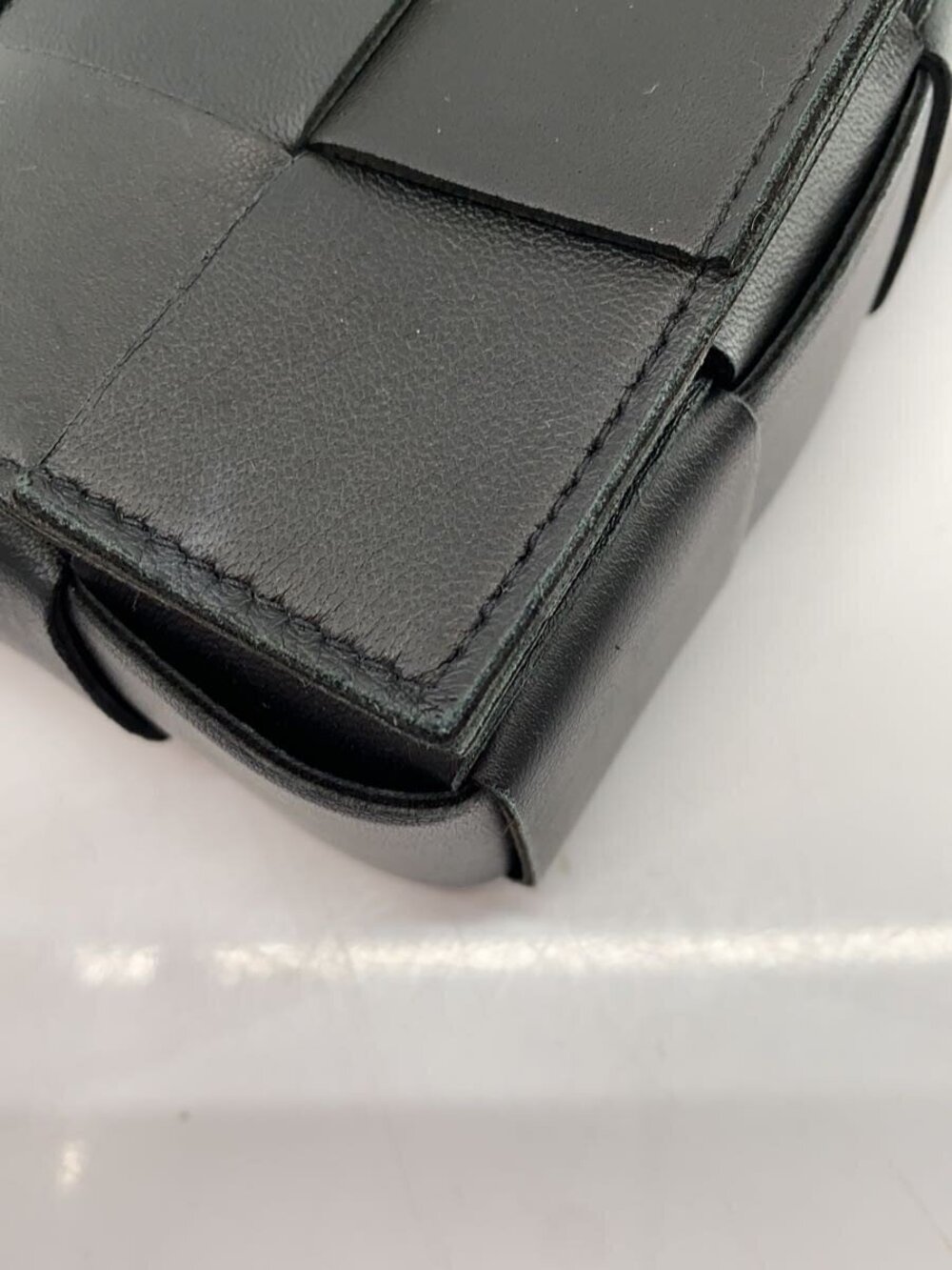 Bottega Veneta Shoulder Bag Leather Black - Picture 7 of 7